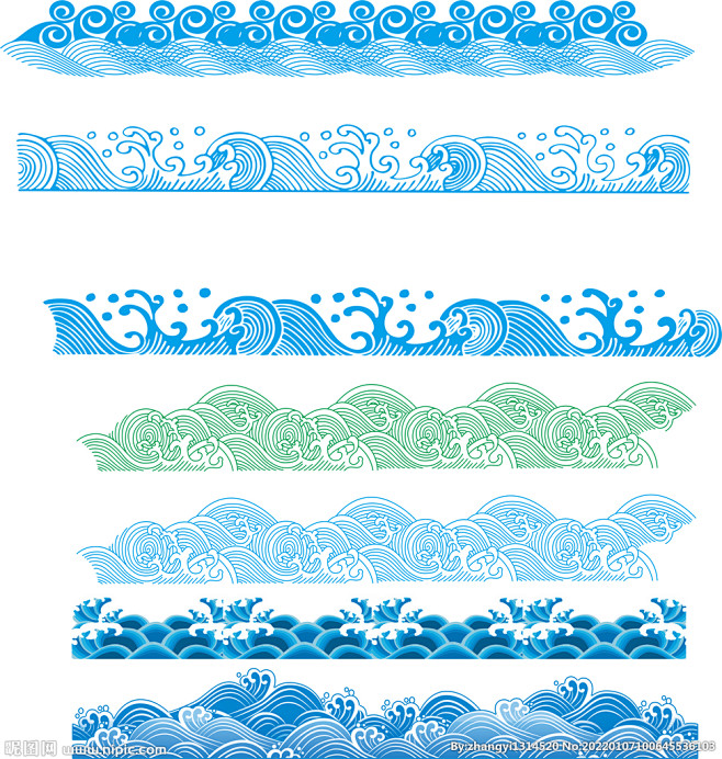 海浪纹