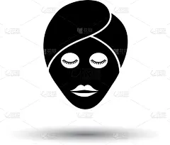 女人,面具,动物头,计算机图标,女孩,白色,粉色,干净,自然美,热