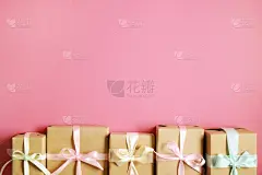 蝴蝶结,特写,缎带,礼物,纸,大量物体,乡村风格,英文字母w,褐色,构图