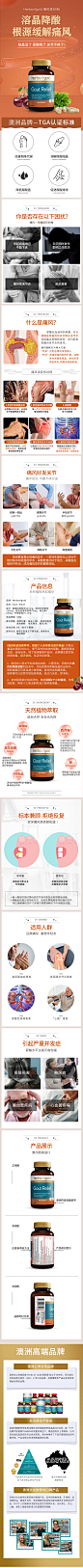 澳洲Herbsofgold-尿酸降胶囊-尿酸高痛西芹籽精华风芹菜籽黑樱桃-tmall