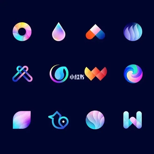 好看的渐变logo灵感分享