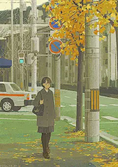 【插画师作品】第212期：日本插画师 junkuma 超治愈的生活插画作品（壁纸）  让人平静的小清新作品