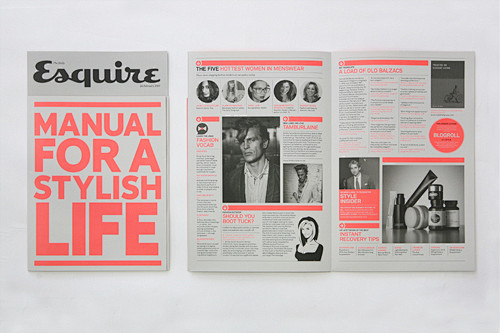 Esquire报纸排版设计