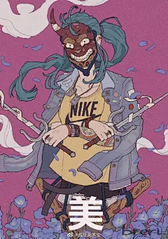 恶魔的潮流风手绘
.
人物插画设计师
.
Breri ​​​​