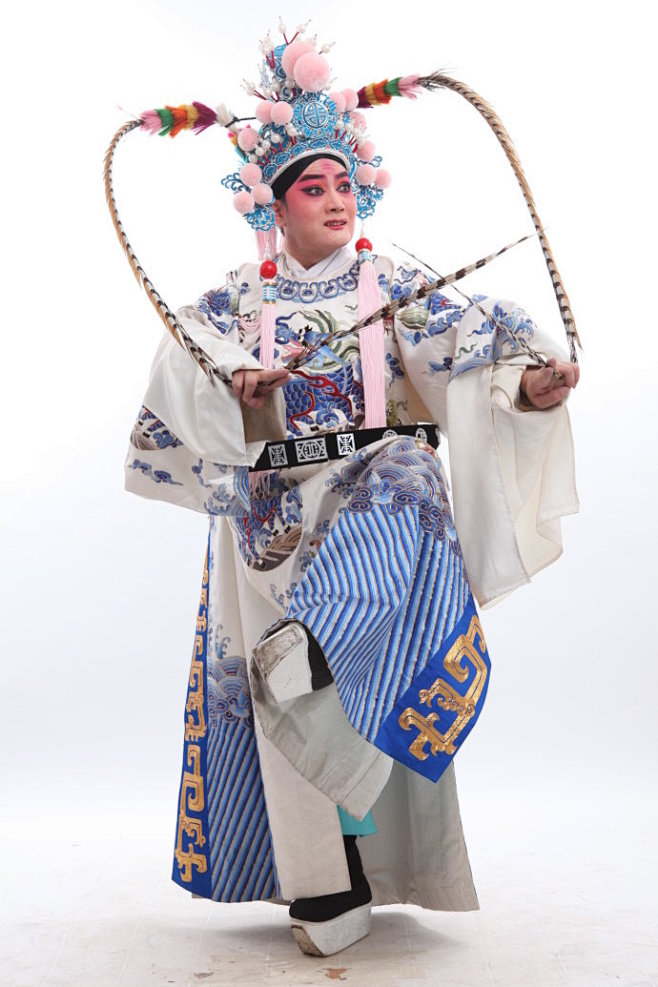 秦腔著名小生周昌岐简介（戏曲剧照、秦腔唱...