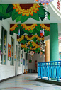 幼儿园走廊布置效果图片
