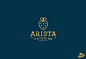 Arista Catering是由Milwaukee平面设计师Chris Prescott设计的标志。 Logo标有#Hoefler排版草莓的柔和插图。 #Archer＆#ajham cprescott.com