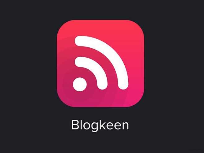 简洁的带扁平风格的App Icon图标界...
