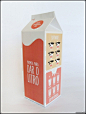 国外牛奶包装盒设计