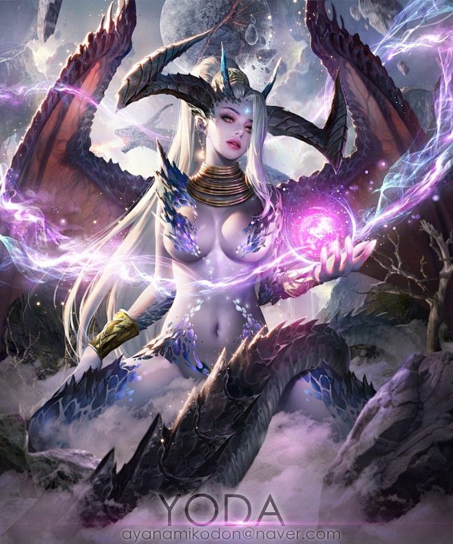 个人收集美图欣赏-CG角色-微元素 - ...