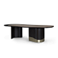 Wood veneer dining table ARMONA by Greenapple_3