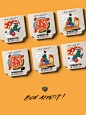 branding  Identity Design Pizza catering Digital Art  Food  marketing   packaging design pizzeria restaurant