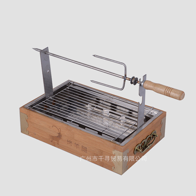 木炭烤羊腿炉子烤鱼鸡烧烤炉碳烤箱羊排商家...