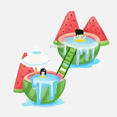 夏季处暑西瓜游泳度假插画元素图片大小2000x2000px 图片尺寸1.37 MB 来自PNG搜索网 pngss.com 免费免扣png素材下载！处暑#创意插画#卡通#女孩#人物素#手绘#西瓜#夏季#小清新#装饰图案#