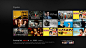 Netflix on Xbox One : Netflix UI design for the Xbox One