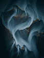 abstract blue iceland pattern Photography  red river water (5)