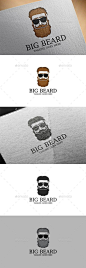 Beard  Logo Design Template Vector #logotype Download it here: http://graphicriver.net/item/beard-logo/11933175?s_rank=1470?ref=nexion