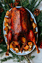 Orange Five-Spice Roast Goose and Potatoes, by thewoksoflife.com