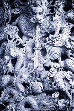 龙,中国龙,垂直画幅,雕刻物,抽象,石材,特写,建筑结构,东亚人,概念_4662026160