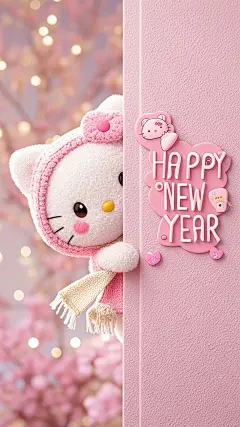 公主请看~hellokitty新年壁纸|一起用起来 #这也太可爱了吧 #kitty #新年壁纸#hellokitty #壁纸分享#你的壁纸该换了 #可爱壁纸 #新年氛围 #凯蒂猫壁纸 #同人产粮节 - 小红书