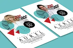 高端时尚服装展览会海报穿单模板素材3FMZYQ插图(3)