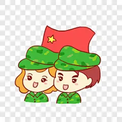 军训开学季手绘卡通元素卡通手绘PNG图片 来自PNG搜索网 pngss.com 免费免扣png素材下载！