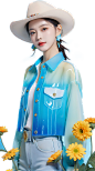 AI美女#模特#美女#PNG