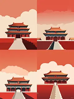 节日海报｜507用AI生成做简约国庆节海报 - 小红书