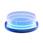 zzd0080zzd_circular_base_isometric_icon_blue_frosted_glass_whit_f_pixian