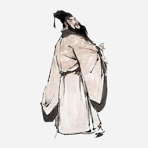 苏轼中国风水墨画人物png免抠素材_新图...