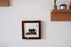 现货 海鸥食堂 相框日本制作家水彩画 手绘 治愈小画进店必收含框-淘宝网