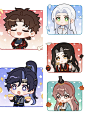 【代号鸢】画了一组头像