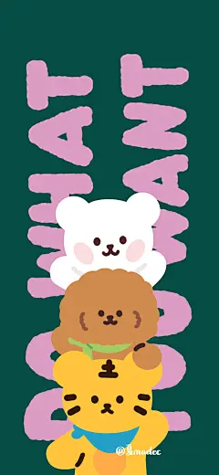 卡通可爱小动物手机壁纸cr：夏madec