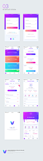 Vault financial app design on Behance