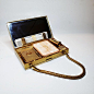 Vintage Evans Double Sided Compact Purse Evening Bag image 0