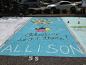 Painted senior parking spot - class of 2014! Up movie