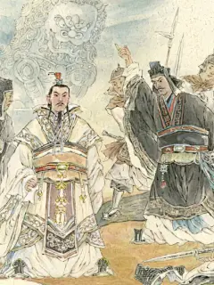 名家绘成语故事 朱振芳 奉公守法