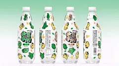 潘虎新作 | 汉口二厂新品饮料的包装设计，又开撩了！_口味 : 也推出了三款健康气泡水饮料 也体现在三种不同口味的气泡水中 而这样有吸引力的新包装 汉口二厂的包装风格也始终 而插画上的小人物以荔枝变身 巧妙的是 是不是从包装上就…