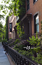 Townhouses in Greenwich Village New York City详情 - 创意图片 - 视觉中国 VCG.COM