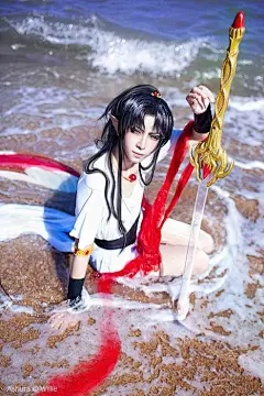 (阿修羅)(聖伝) cosplay 动漫真人秀 coser 动漫人物游戏角色扮演@北坤人素材