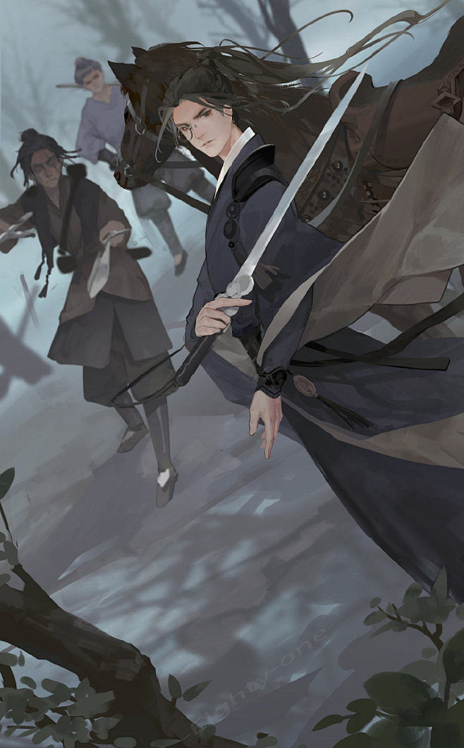 古风美男子