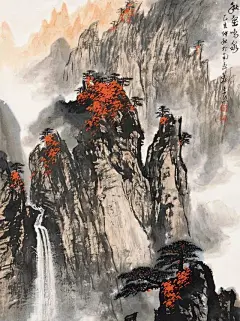 精美山水画100幅，请欣赏