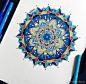 精致的伊斯兰艺术纹样|来自silkii88
#少儿美术教程参考##儿童画线描课资料#
