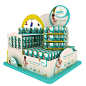 Pampers Floor Display : Pampers floor display design POSM 