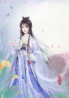 【封面美工】童画采集到古风女