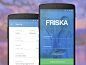 Friska Login - Material Design