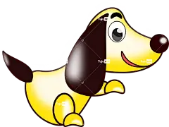 狗 宠物 黄色 金的 小狗 棕色的耳朵 尾巴 国内的 动物