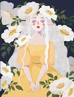                                                                                                                         作者：鱼花❀链接：O网页链接宝藏女孩鱼花小姐姐的插画作品从水彩到手绘，鱼花的作品一直阐释着自然的灵，画漂亮的女孩，画喜欢的花朵，画精灵与猫，画童年背着小竹筐采过的蘑菇......我想，是因为鱼花小姐姐对世界、对自然深深的爱，用画笔表述出来了吧。 ​​​​...展开全文c