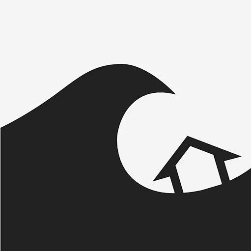 海啸海洋自然灾害图标_88ICON https://88icon.com 海啸 海洋 自然灾害 自然破坏 房屋 自然力 破坏力 巨浪-花瓣网
