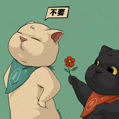 飘洋过海去看咩采集到插画